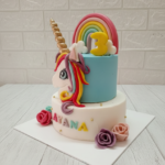 Unicorn Rainbow Cake - Image 3