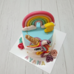 Unicorn Rainbow Cake - Image 5